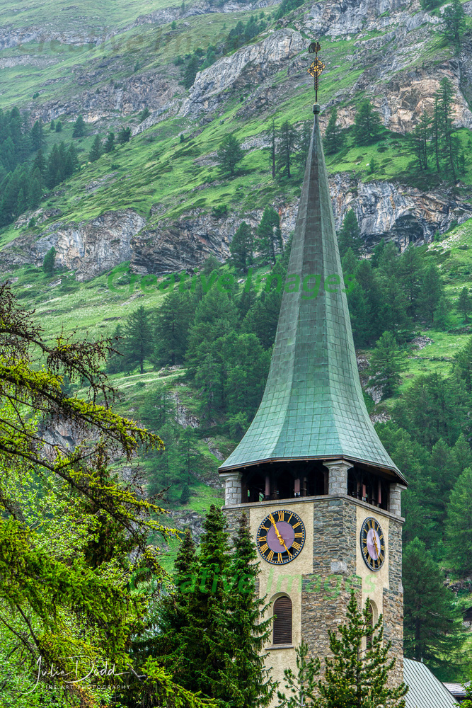 Zermatt Church Steeple (Switzerland)
