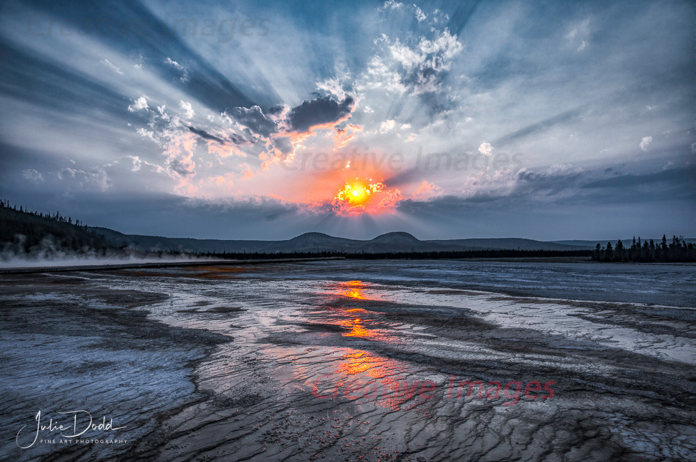 Yellowstone Sunset